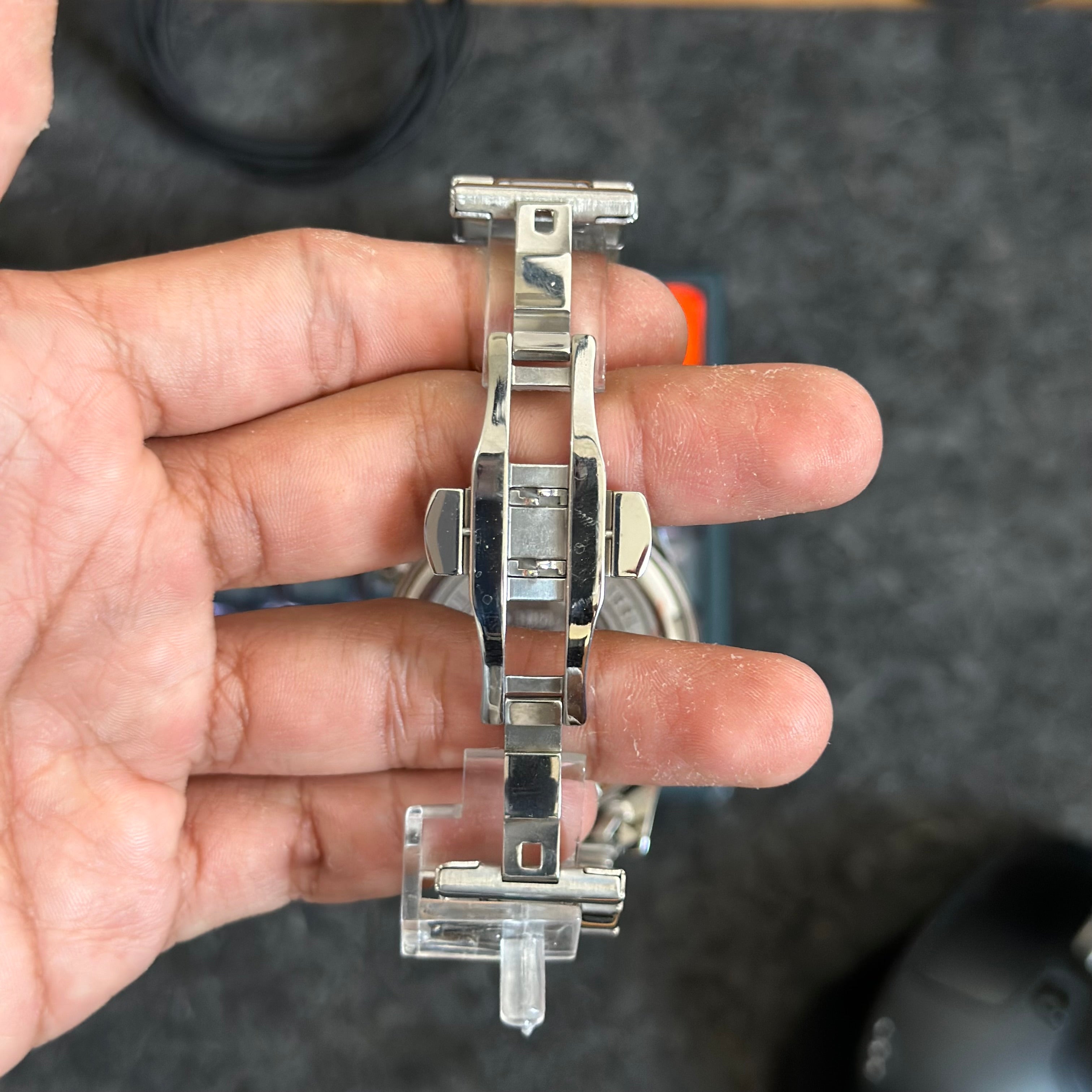 Reloj Cronógrafo LIGE 8989 para Hombre | Acero y Esfera Turquesa