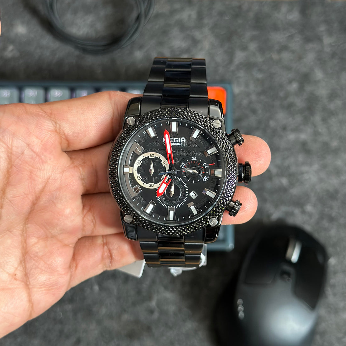 Reloj Megir metálico para hombre | MG-2134