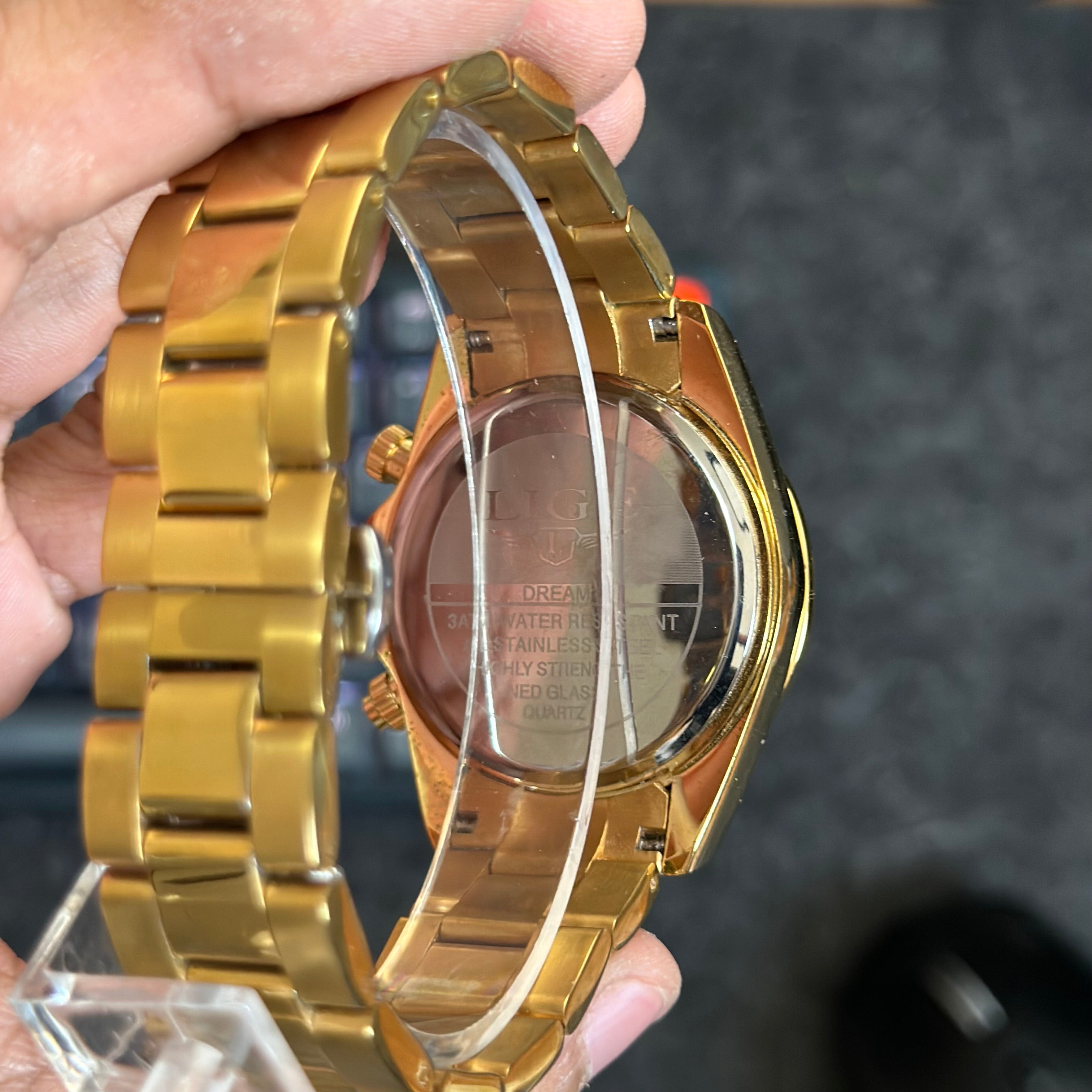 Elegante Reloj Lige con movimiento de cuarzo japonés | LG-8937
