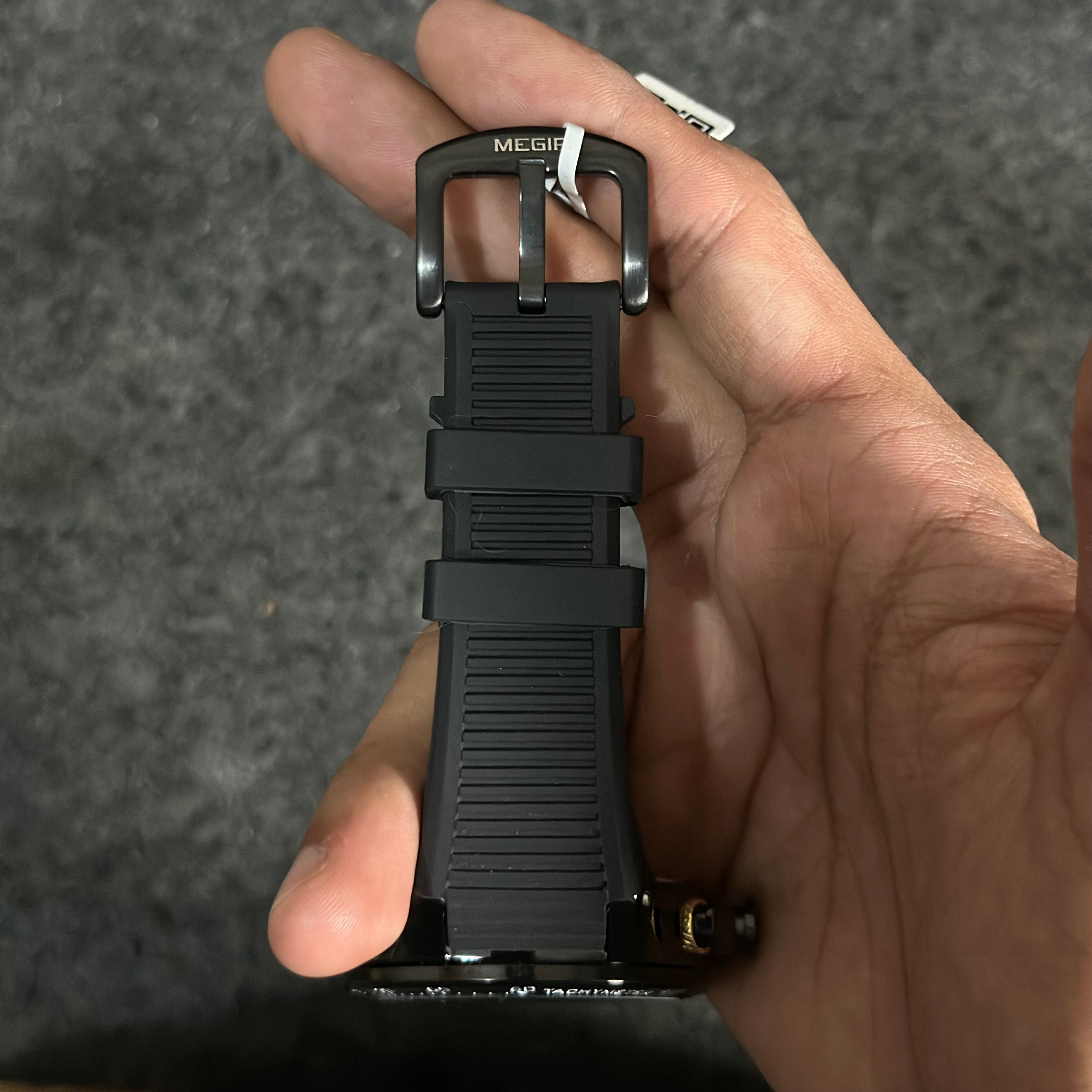 Reloj Megir 2106 Racing Cronógrafo para Hombre | Acero y Silicona