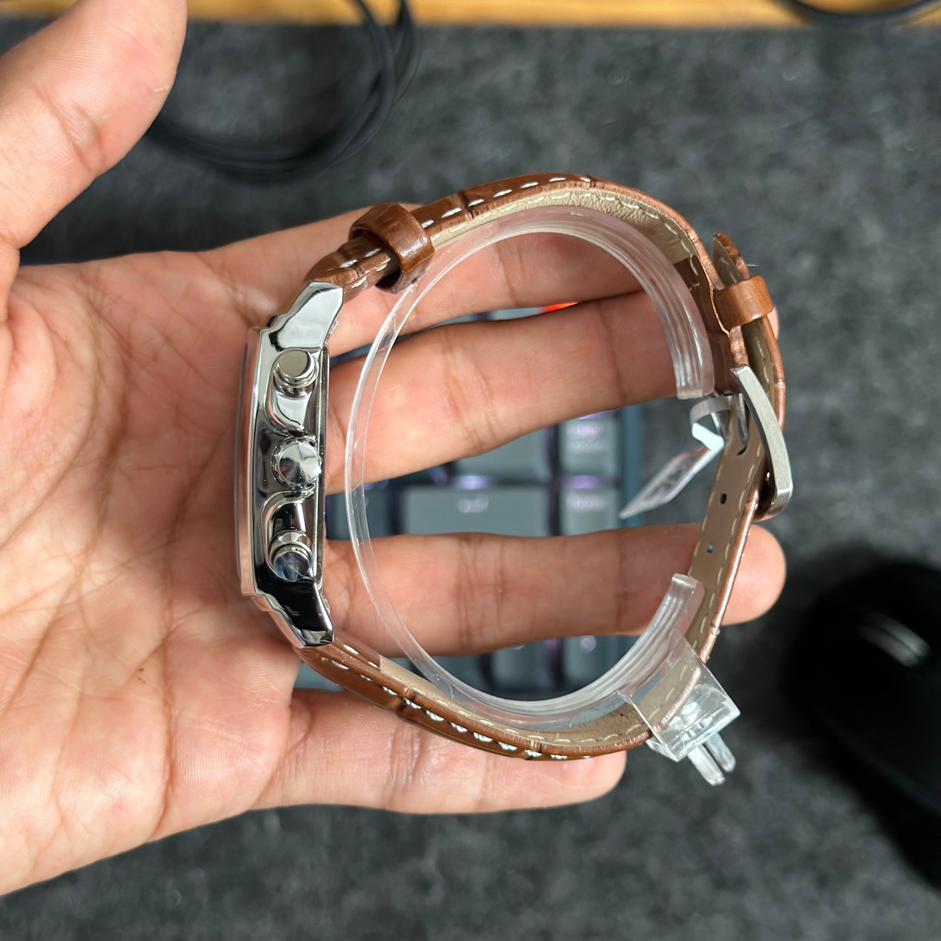 Reloj Megir 2028 Rectangular para Hombre | Carácter y Estilo Moderno