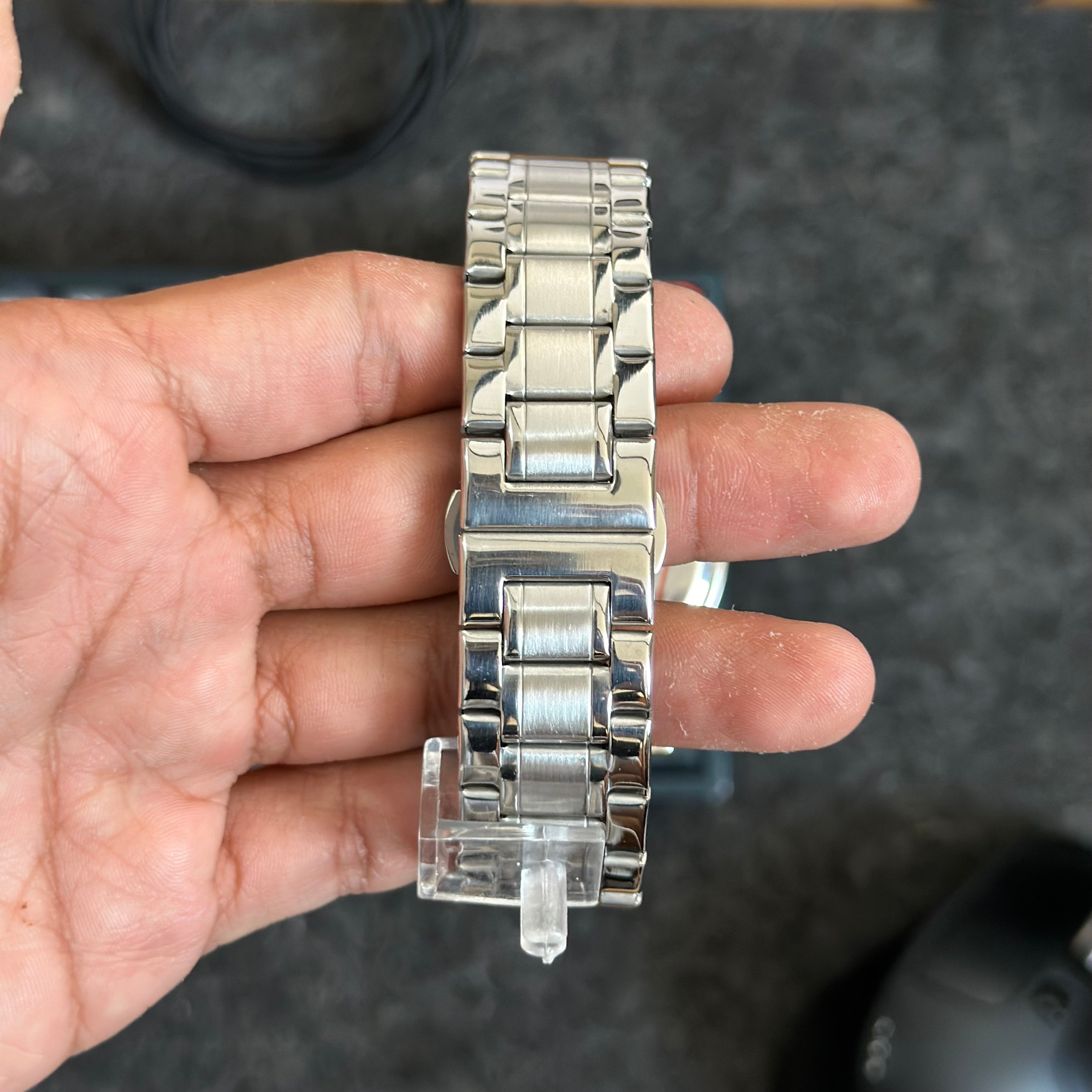 Reloj Cronógrafo LIGE 8989 para Hombre | Acero y Esfera Turquesa