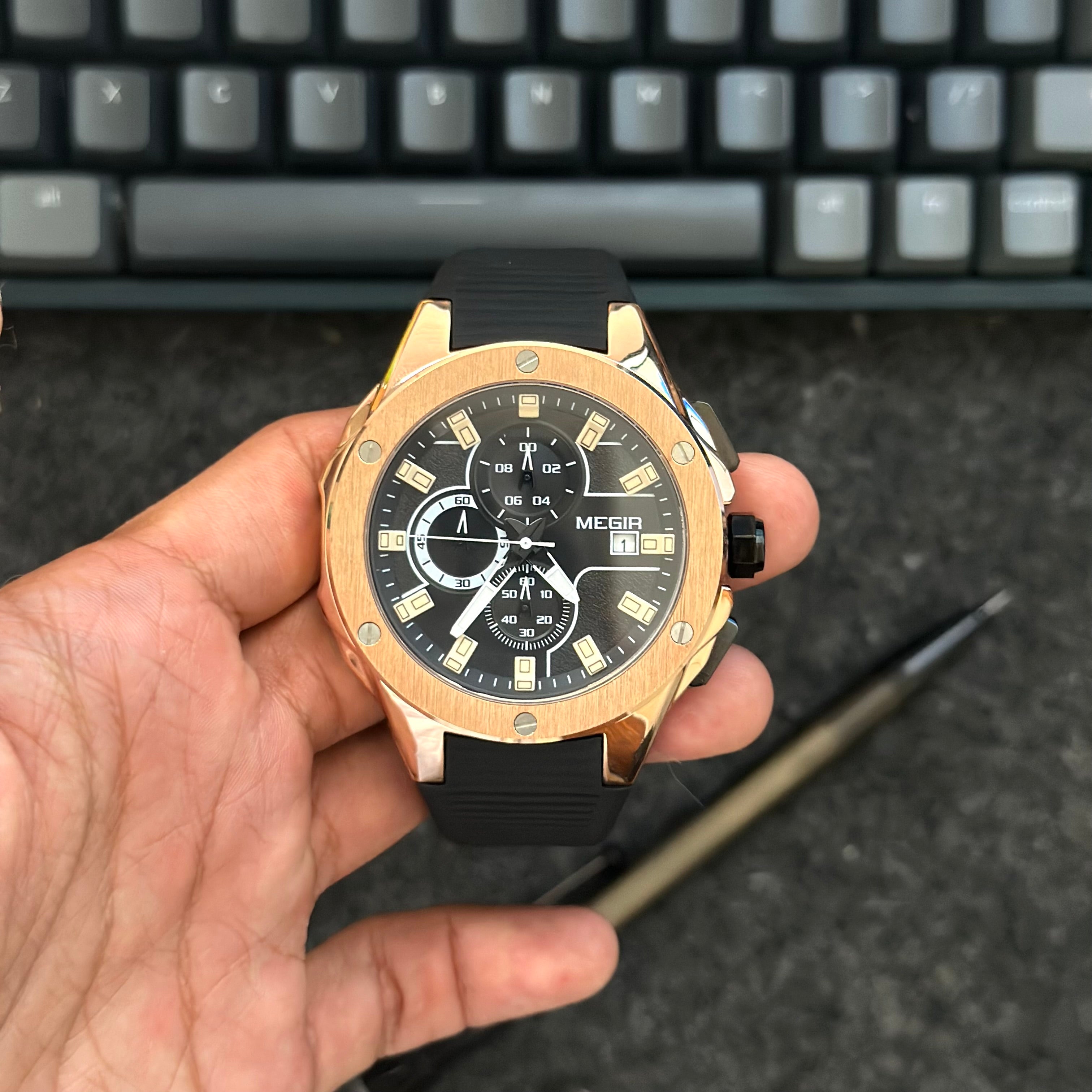 Reloj Cronógrafo Megir 2053 para Hombre | Deportivo y Audaz