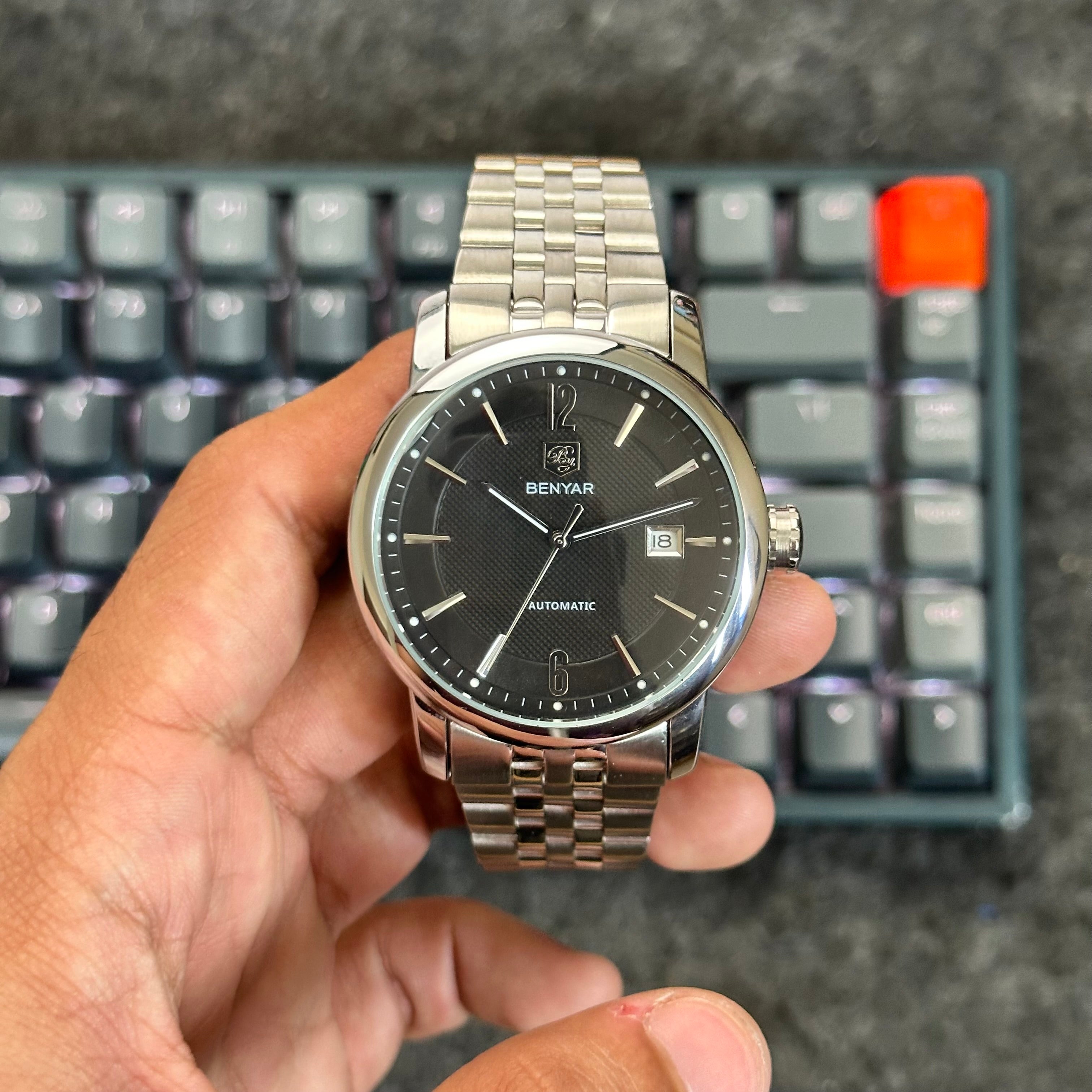 Elegante Reloj Benyar automático | BY-5144