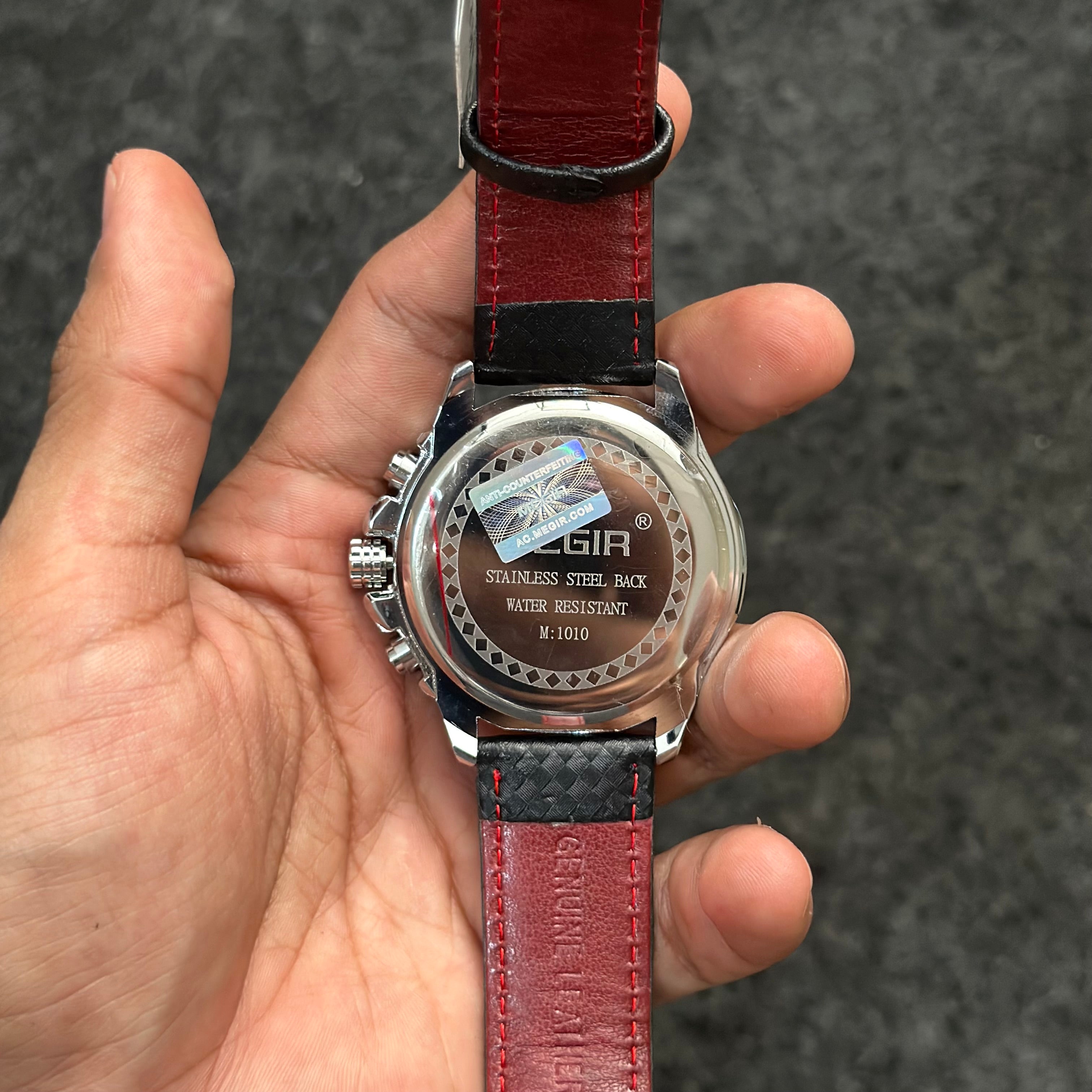 Reloj Megir de cuarzo para hombre casual y elegante | Cronógrafos Decorativos. MG-1010