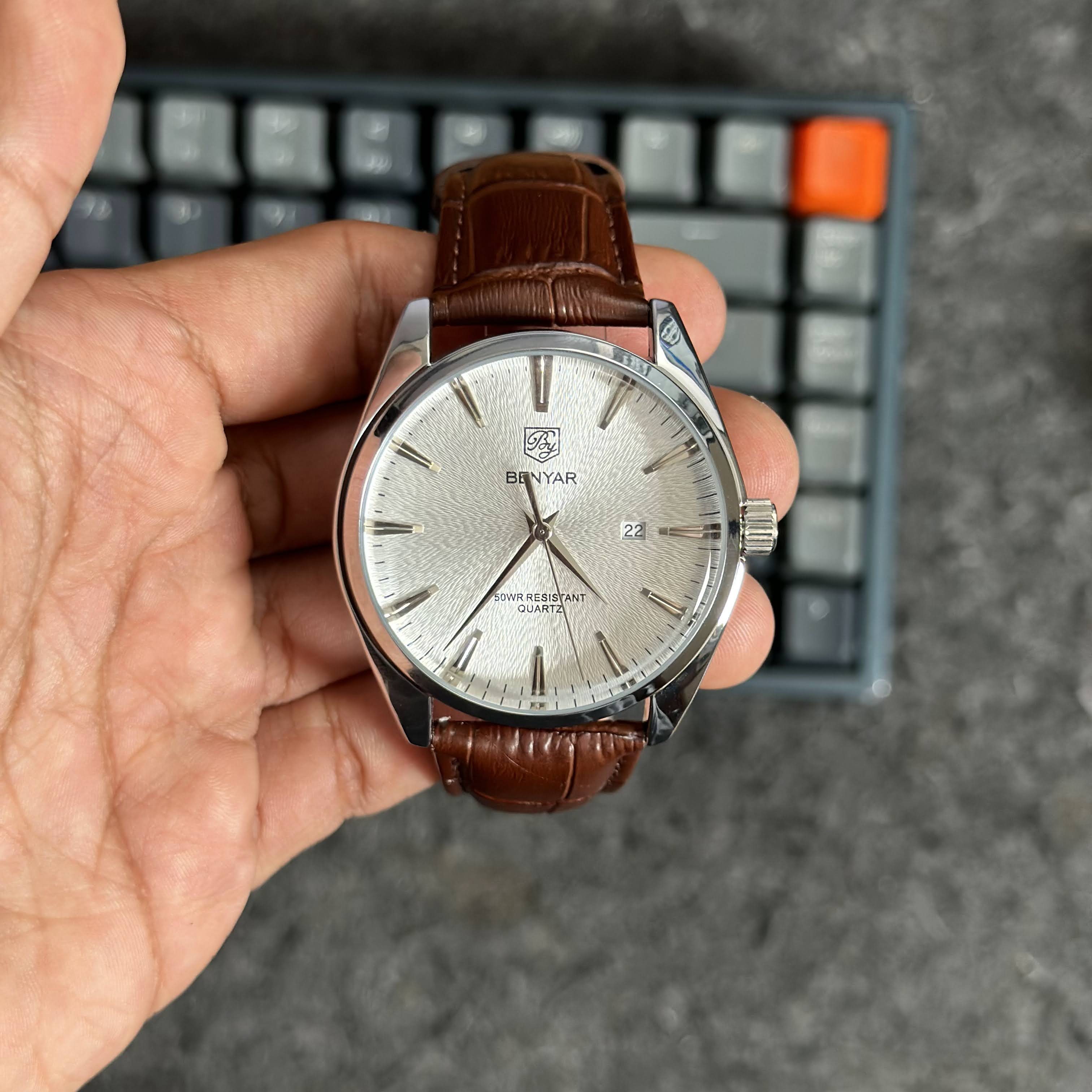 Reloj de Vestir Benyar 5163 para Hombre | Elegancia Atemporal