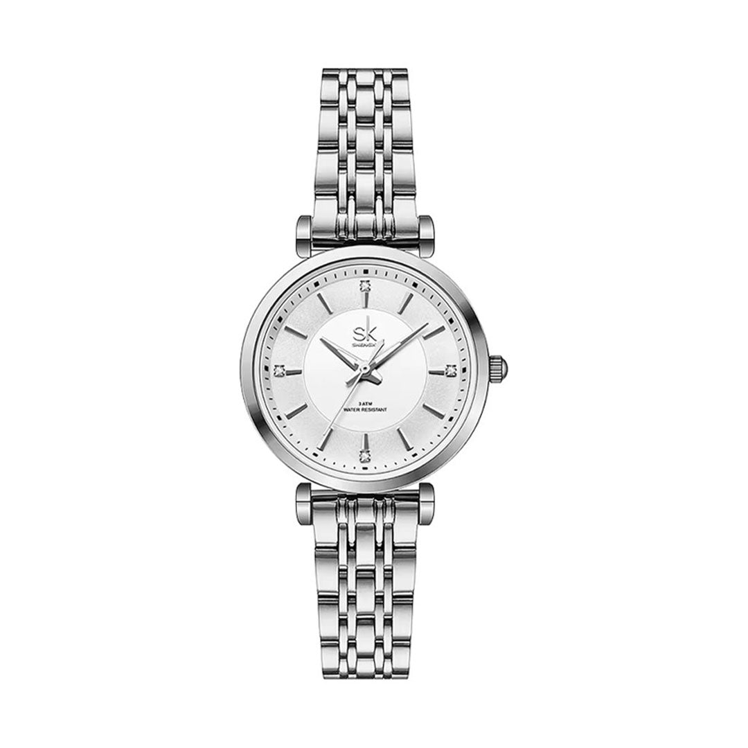 Reloj de Dama Shengke SK0180 | Elegancia Clásica Atemporal