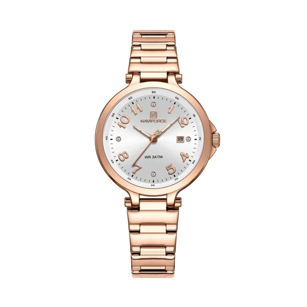 Reloj de Dama Naviforce 5033 | Acero Inoxidable Elegante Original