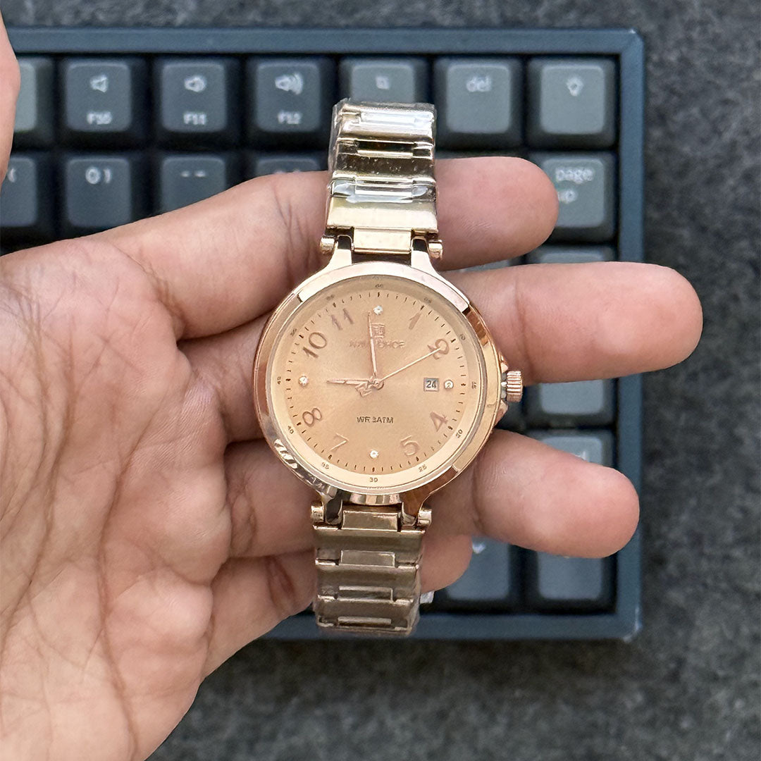 Reloj de Dama Naviforce 5033 | Acero Inoxidable Elegante Original