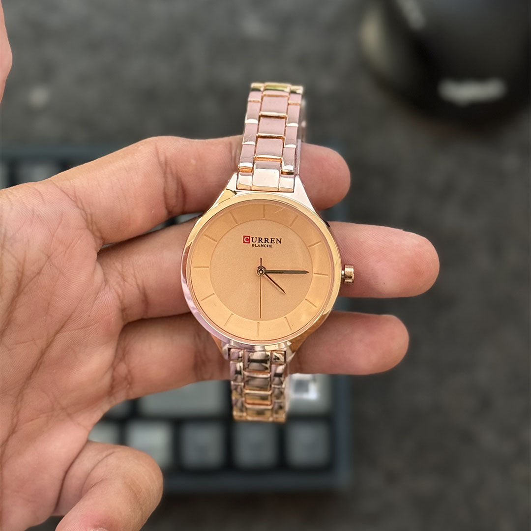 Reloj Curren 6920 Dorado para Mujer | Un Toque de Lujo Audaz