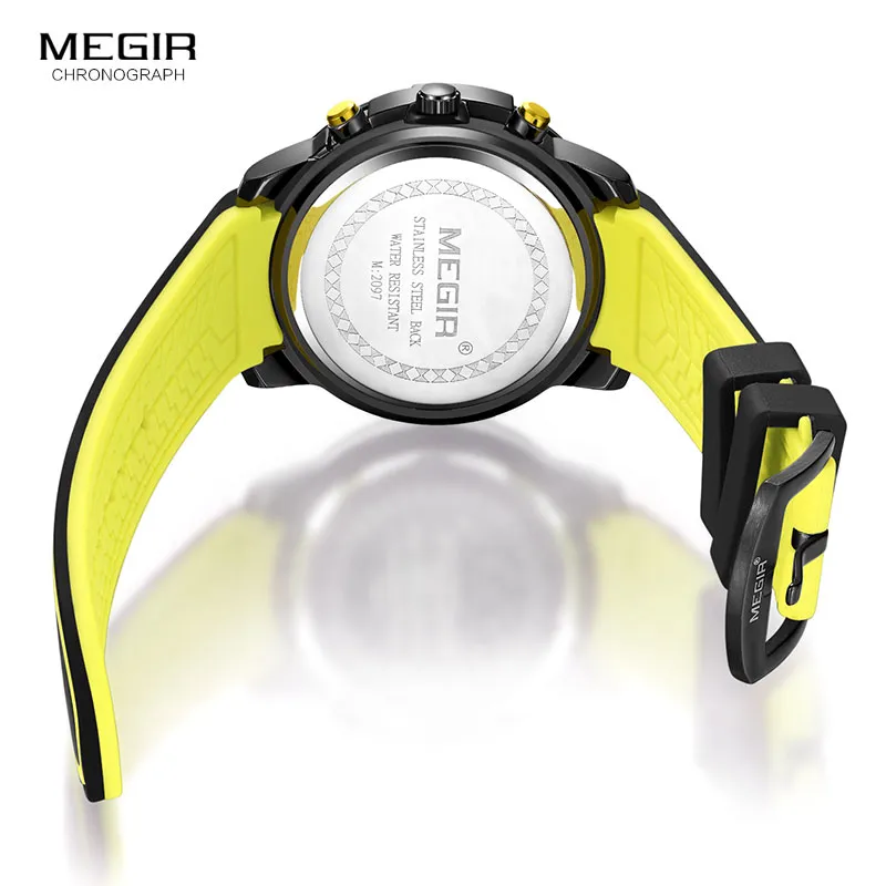 Reloj Megir deportivo con correa de silicona | MG-2097