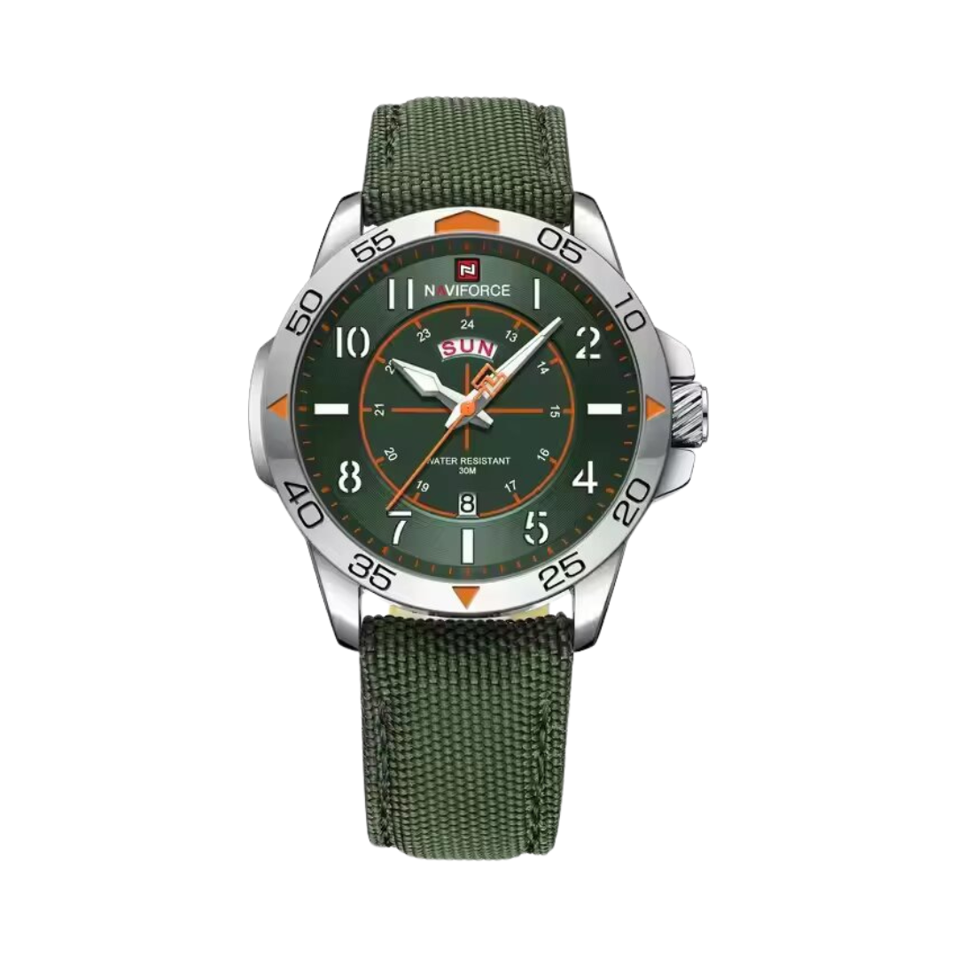 Reloj Naviforce militar con correa de Nylon  | NF-9204