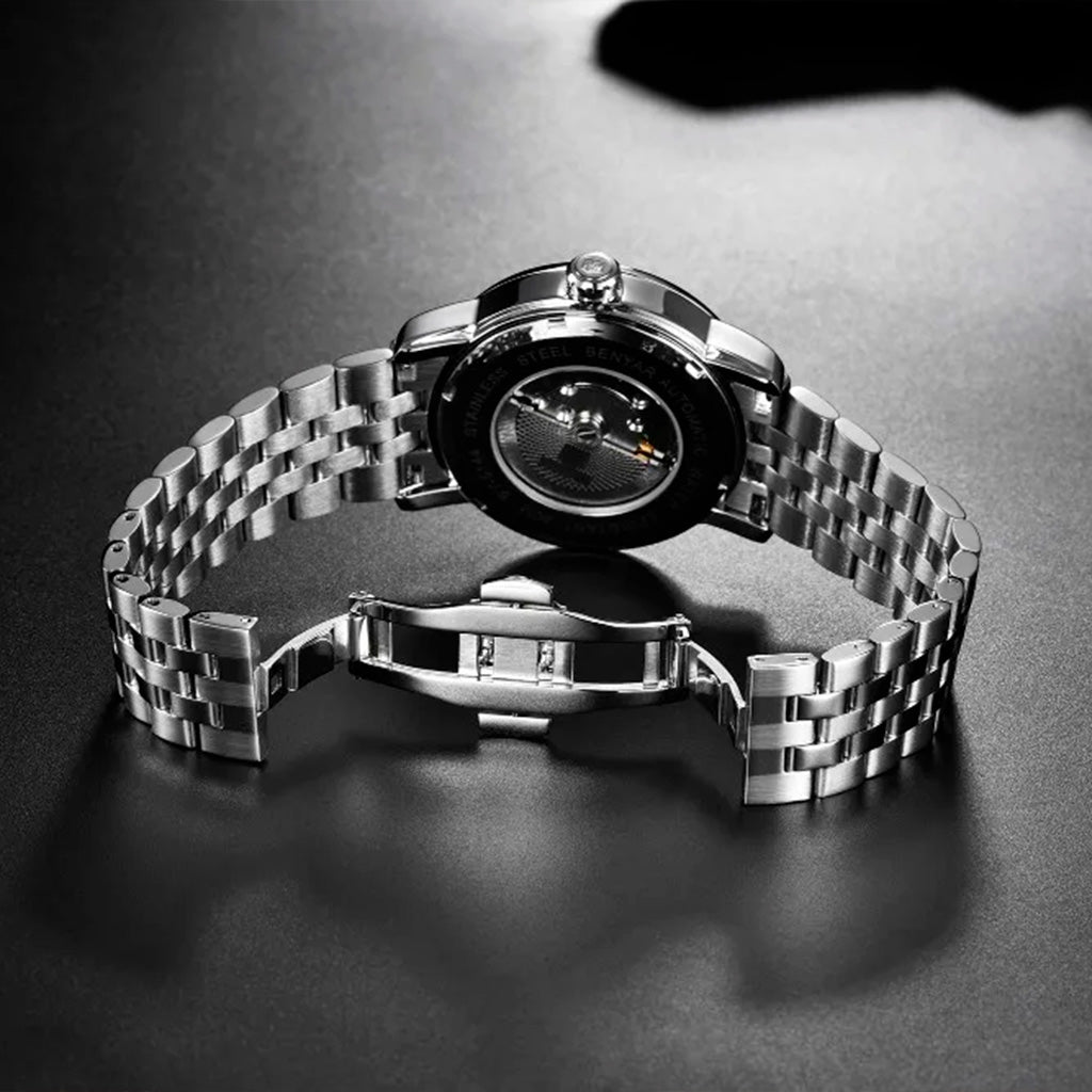 Elegante Reloj Benyar automático | BY-5144