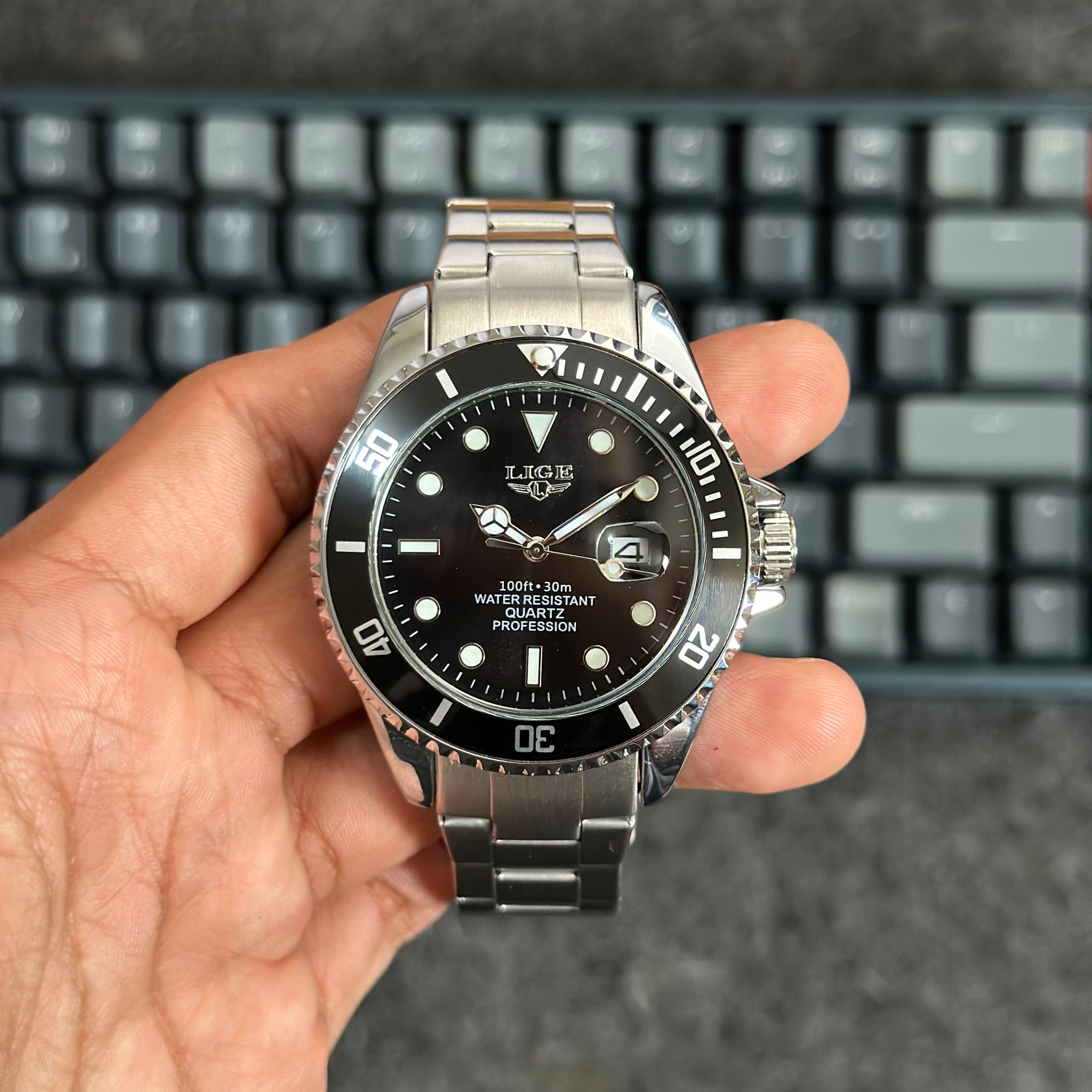 Reloj homenaje tipo Diver Lige 10045