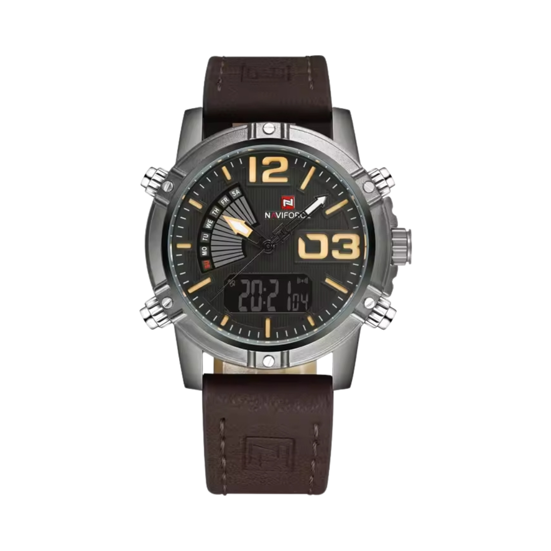 Reloj Naviforce 9095 Analógico y Digital para Hombre | Multifunción