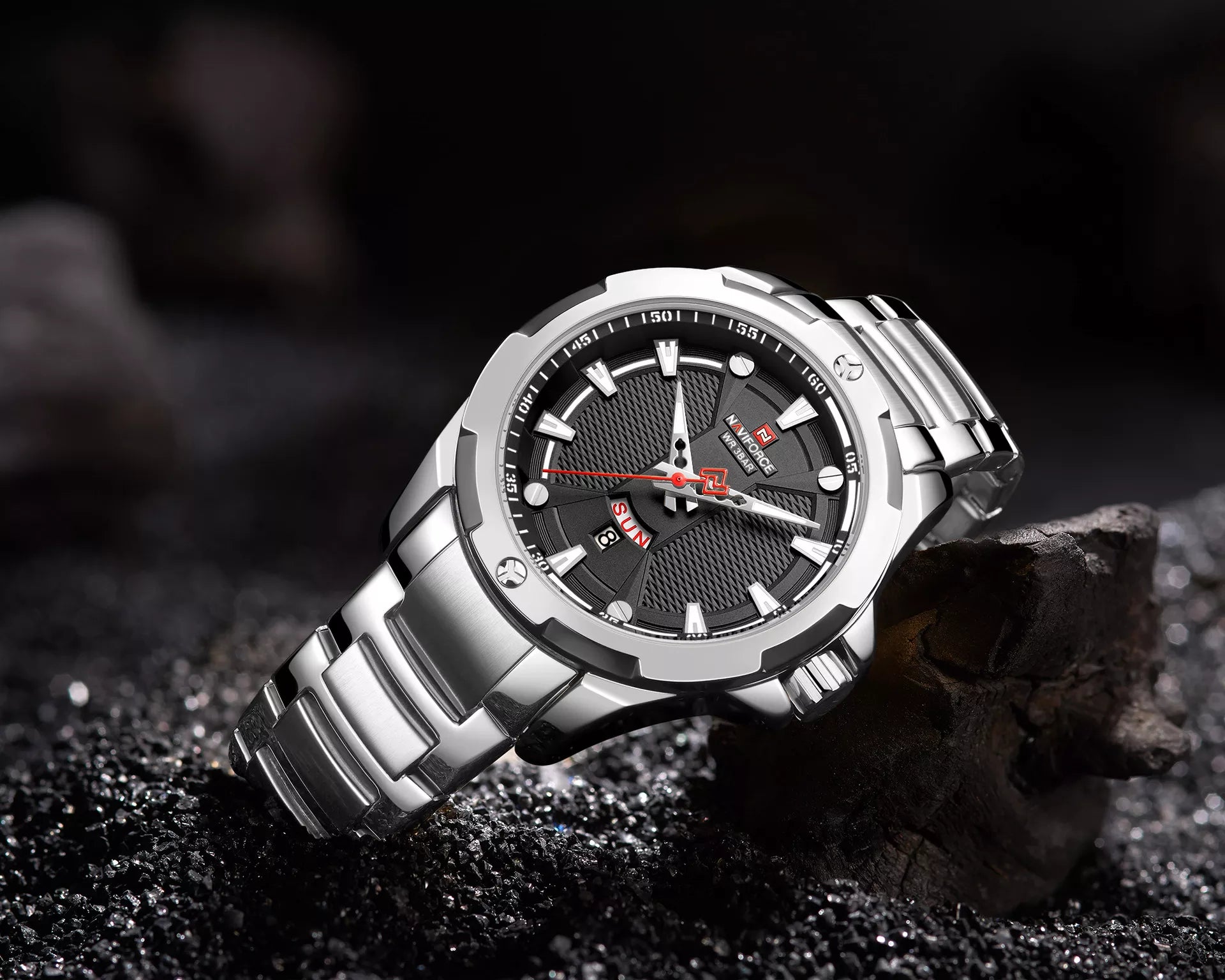 Reloj Naviforce 9161 de Acero para Hombre | Robusto y Funcional
