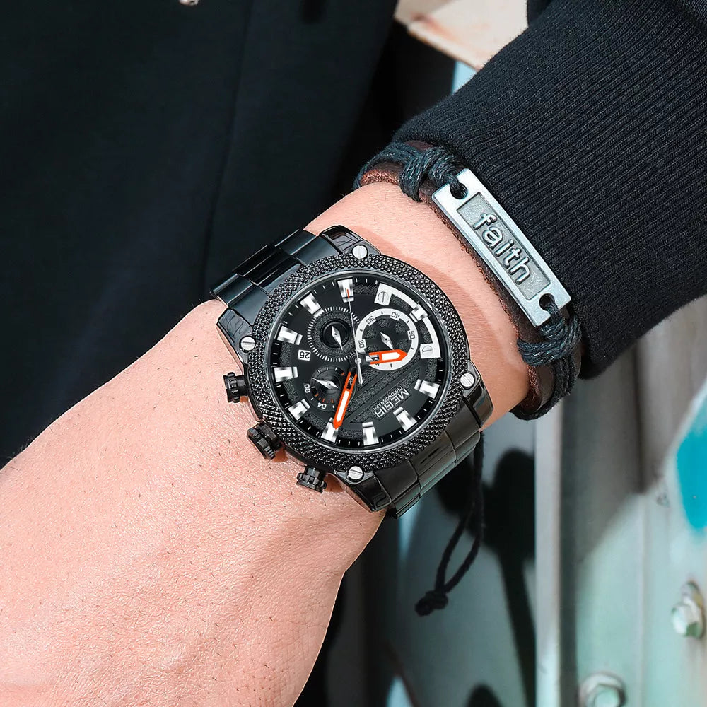 Reloj Megir metálico para hombre | MG-2134
