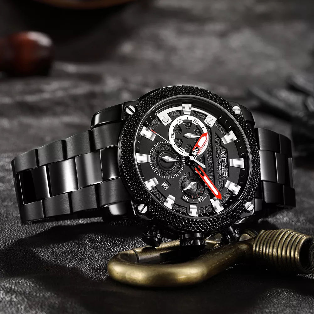 Reloj Megir metálico para hombre | MG-2134