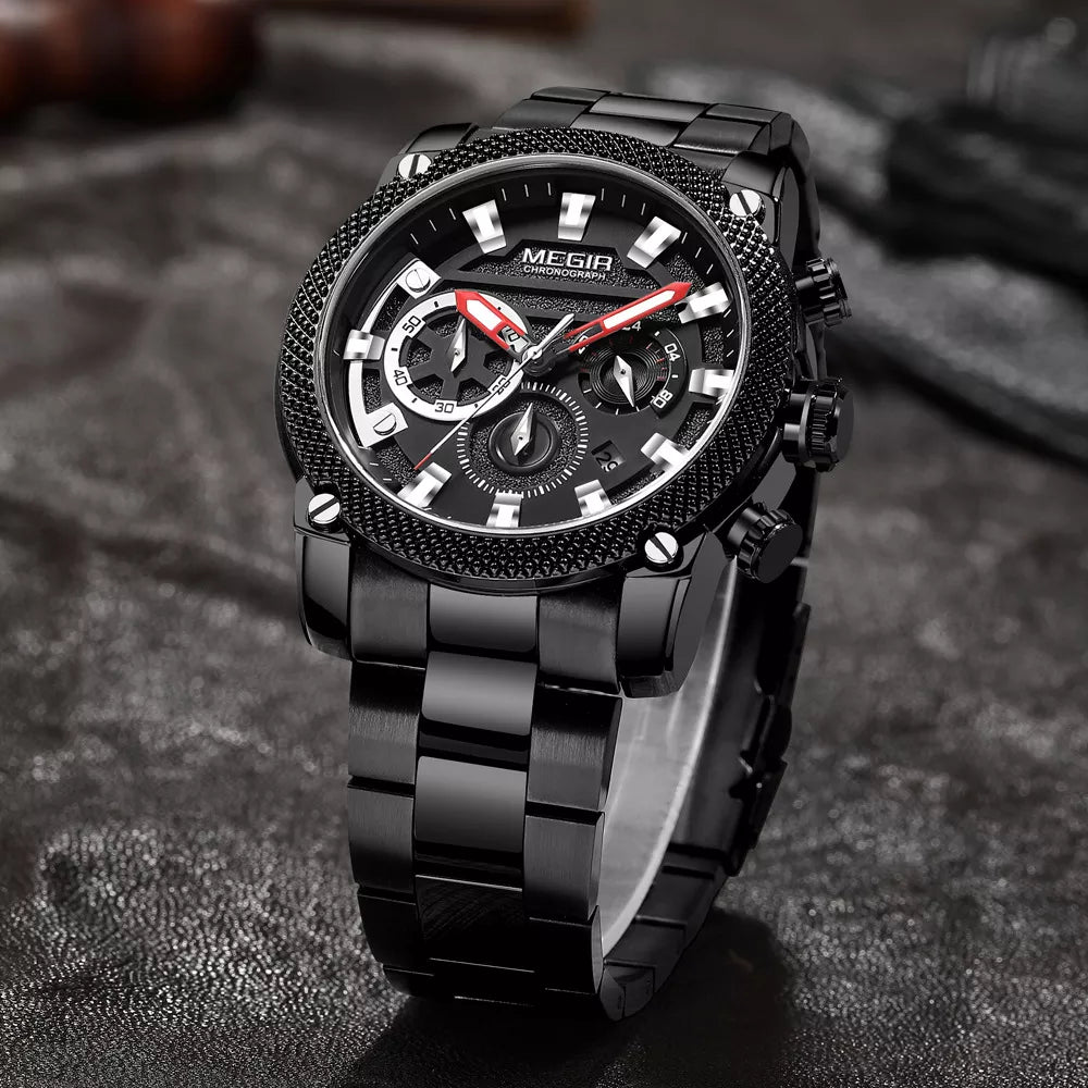 Reloj Megir metálico para hombre | MG-2134