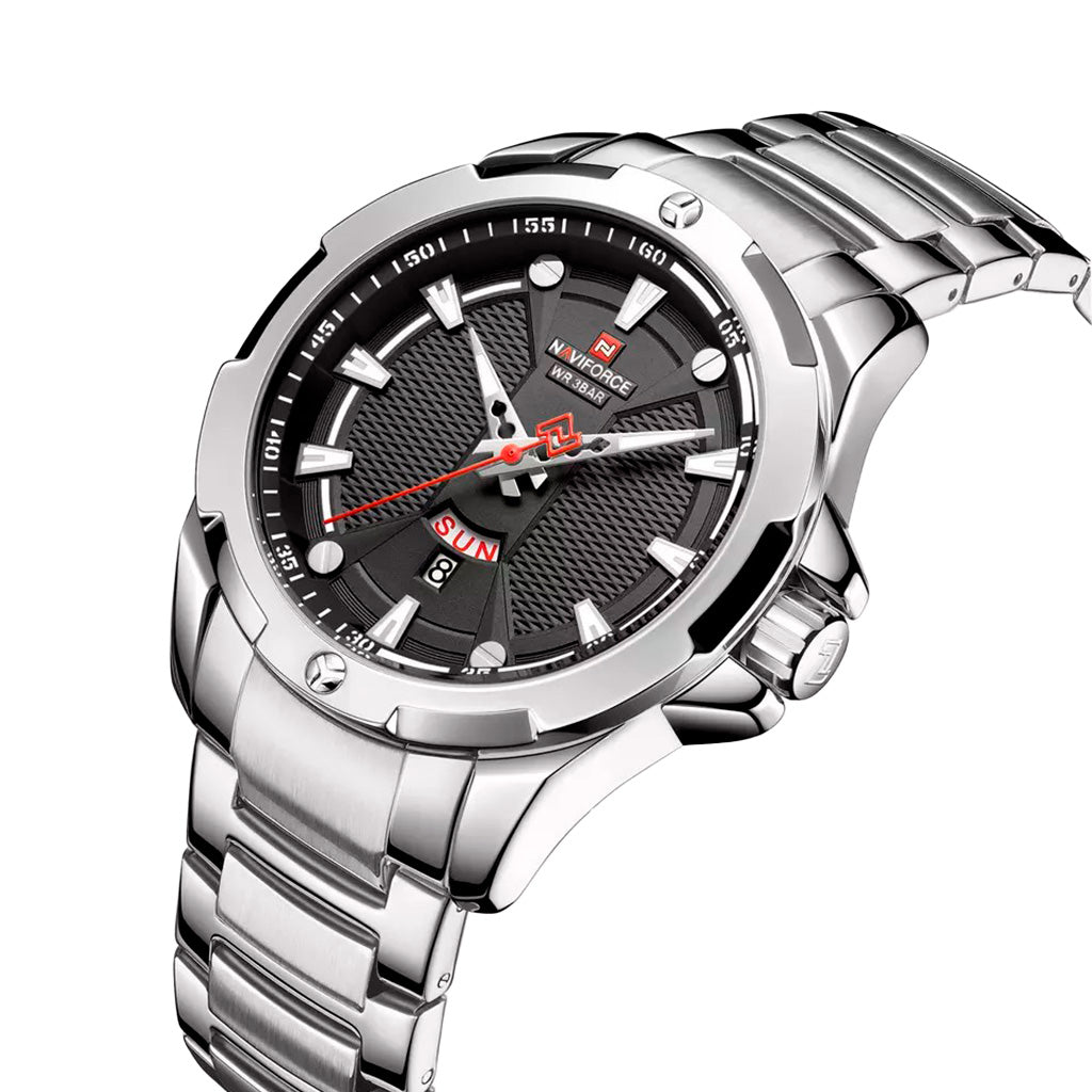 Reloj Naviforce 9161 de Acero para Hombre | Robusto y Funcional